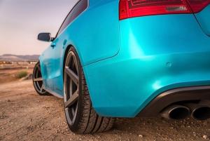 Audi S5 Coupe on Carbon Graphite Vorsteiner Wheels (V-FF 104) 2016 года 